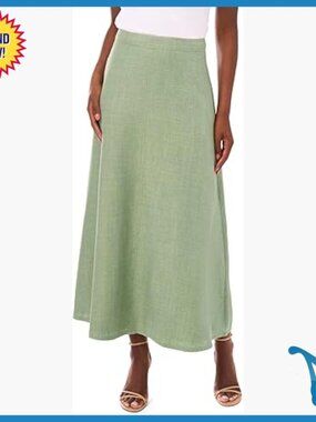 A-Line Maxi Skirt Fully Lined Wear to Work
